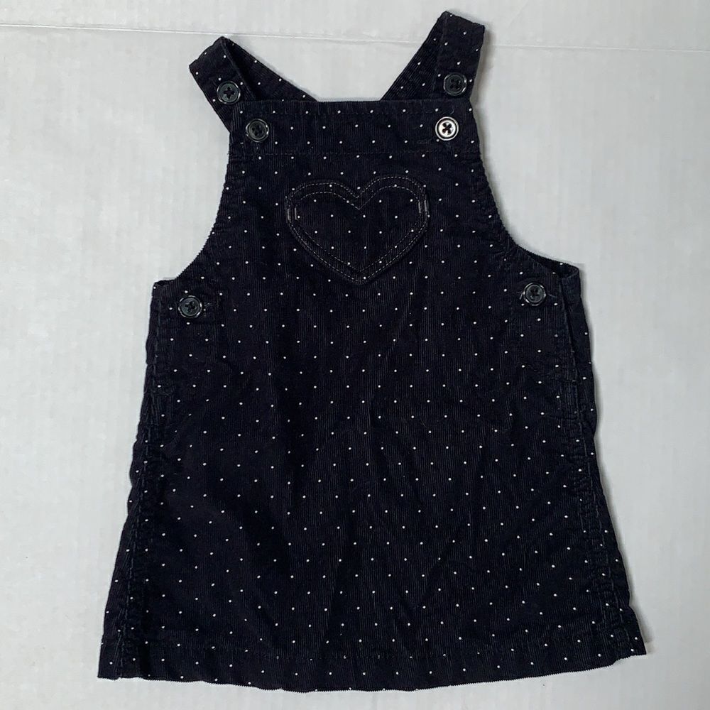 Carter’s 6mo Black and White Corduroy Dress